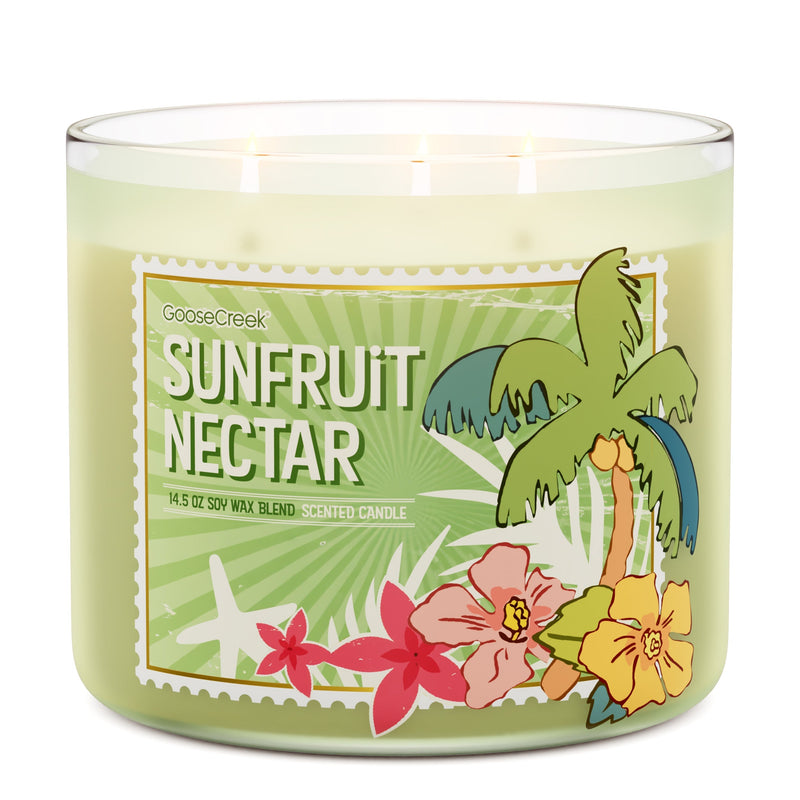 Sunfruit Nectar 3-Wick Candle Drop 6-0629